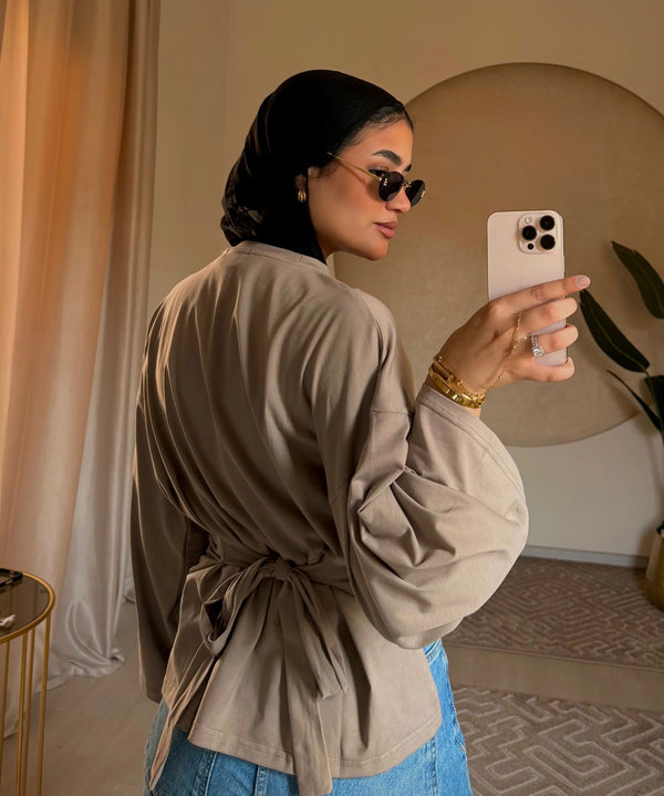 Cropped Cotton T-Shirt