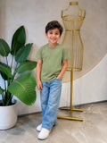 Kids Basic Tee - Mint Green