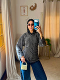 Cutting T-shirt - Grey