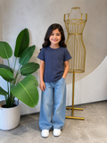 Kids Basic Tee - Dark Gray