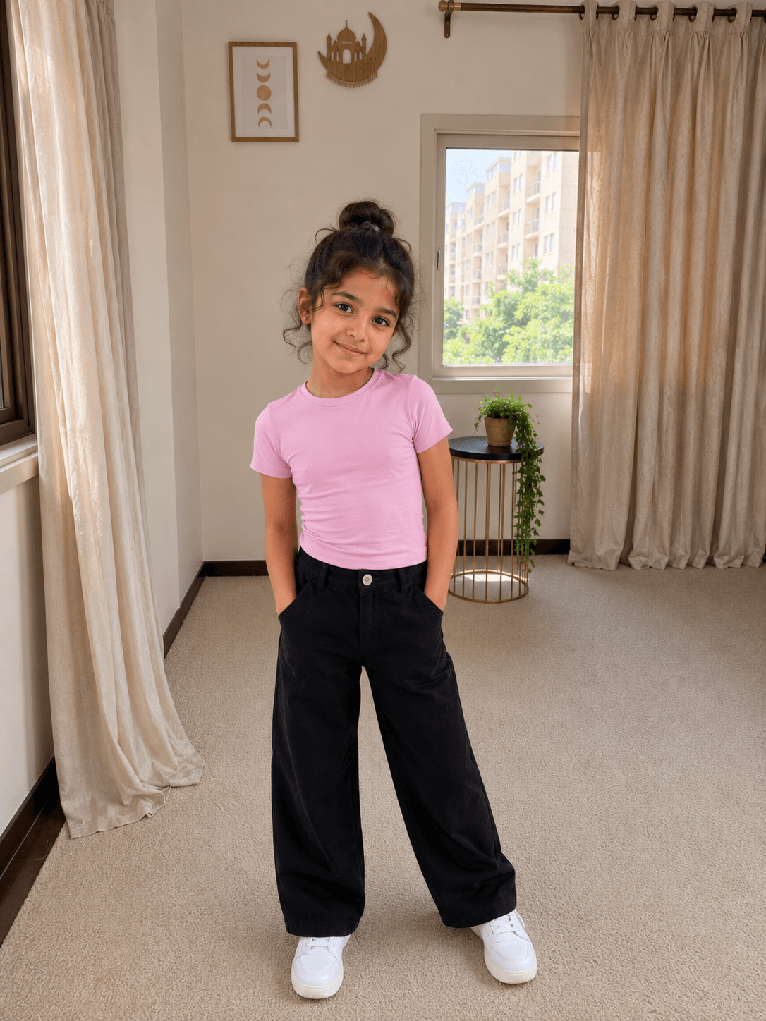 Kids Basic Tee - Pink