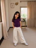 Kids Basic Tee - Purple