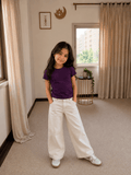 Kids Basic Tee - Purple