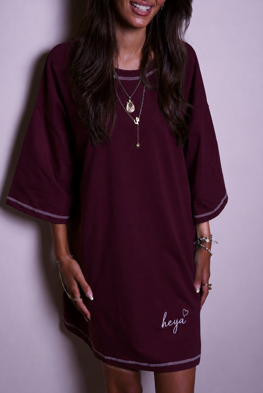 Night Shirt - Dark purple