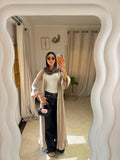 Cafe Ruffled Cardigan