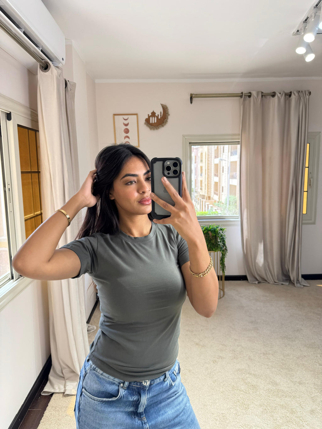 Half-Sleeve Top Kamoni