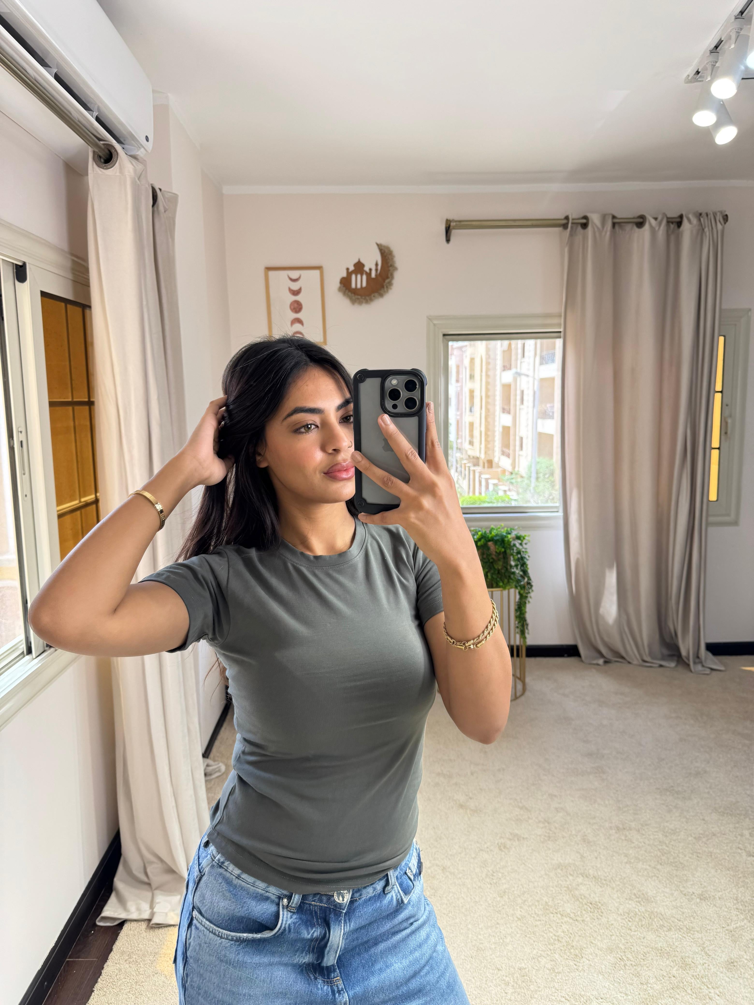 Half-Sleeve Top Kamoni