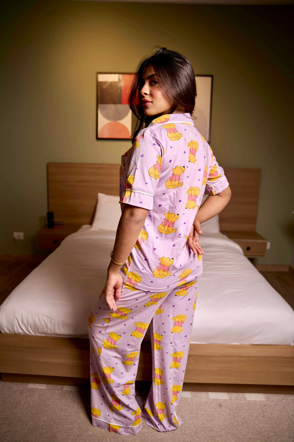 Pooh Lavender Pajama Set