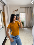 Half-Sleeve Top Honey