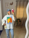 Printed T-Shirt – White