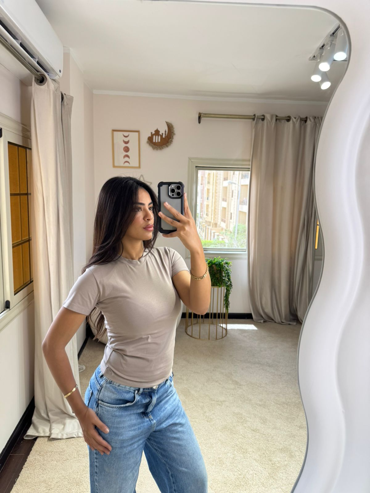 Half-Sleeve Top Cafe