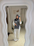 Grey Vest Denim Jacket