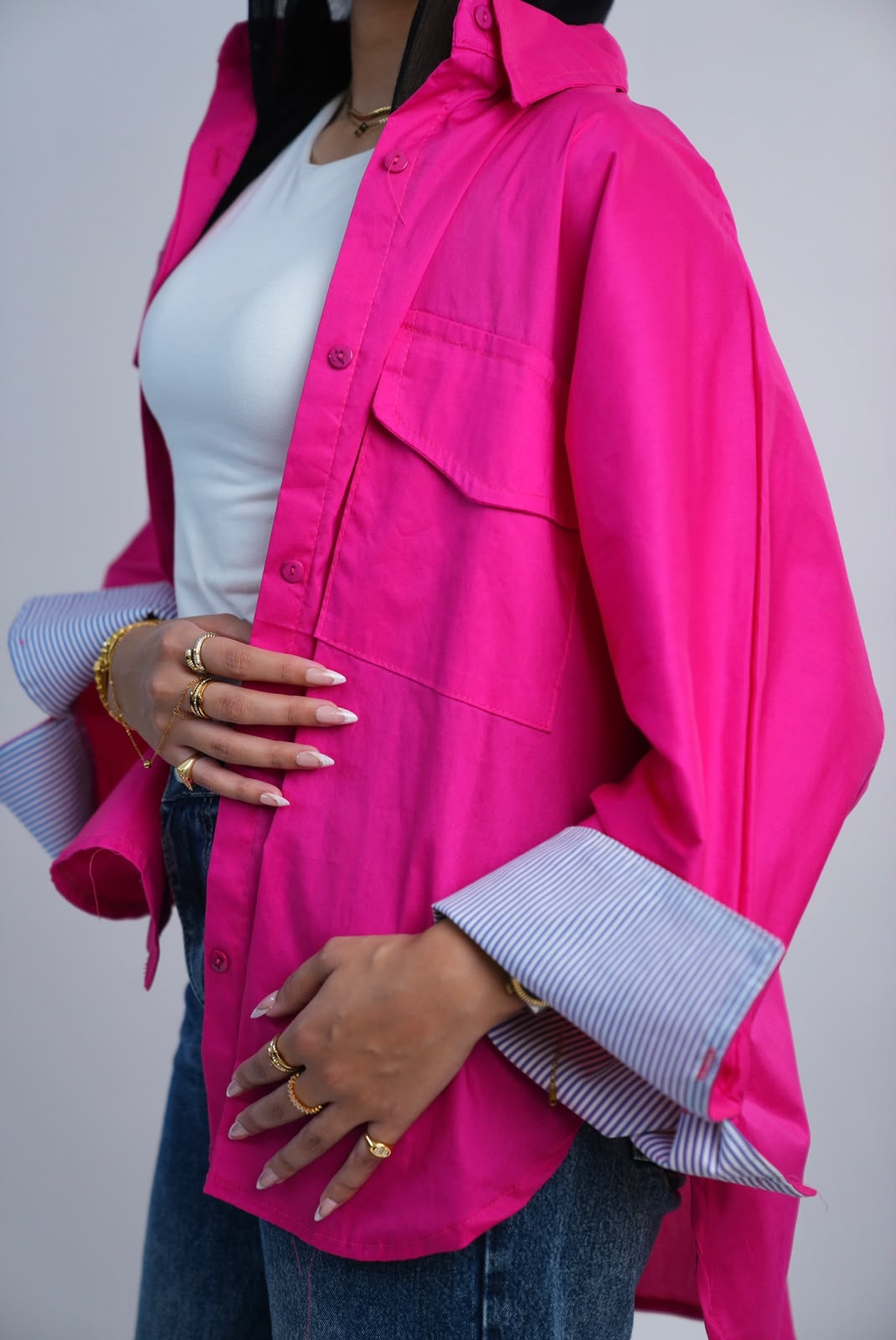 Plain Chemise – Fuchsia