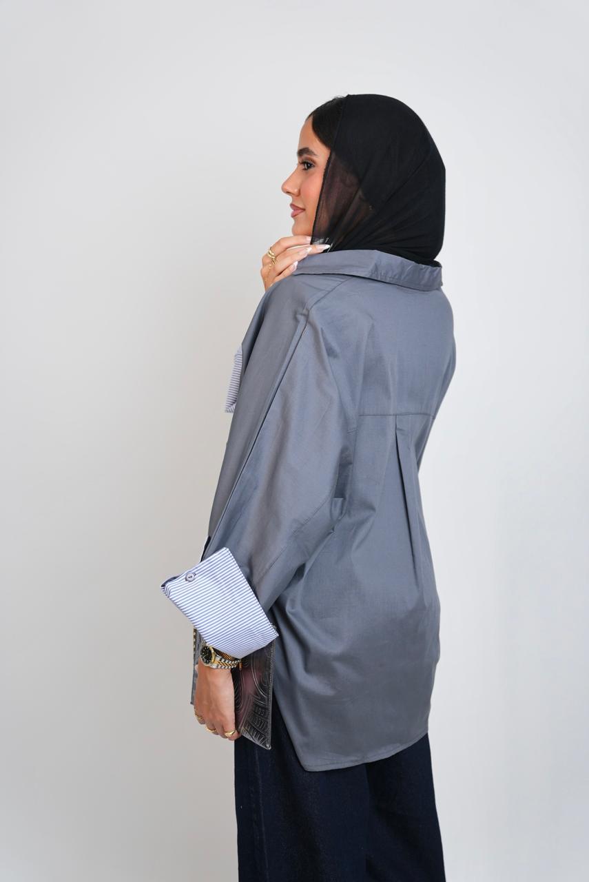 Plain Chemise – Grey