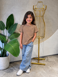 Kids Basic Tee - Cacao