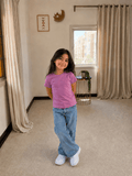 Kids Basic Tee - Light Mauve