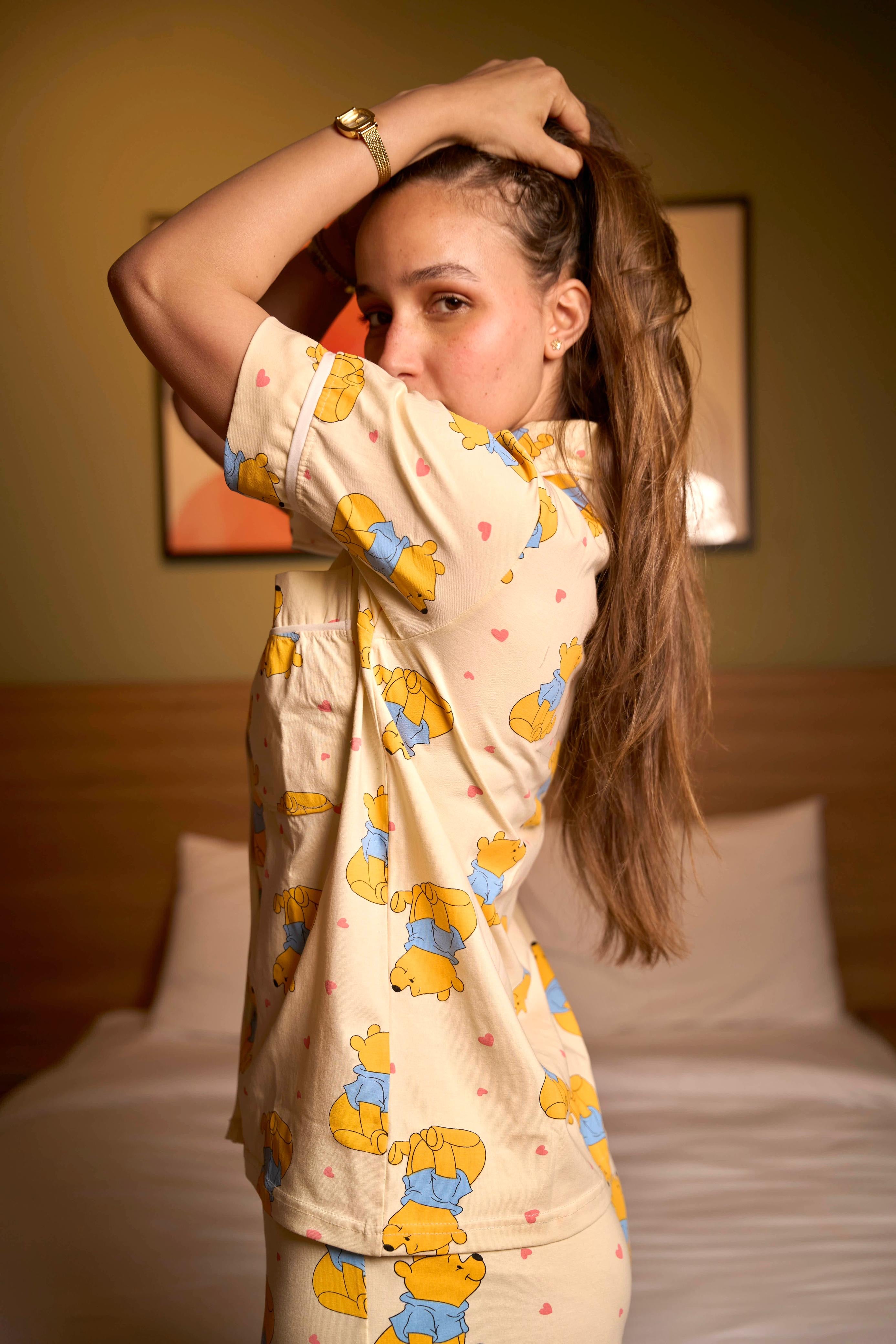 Pooh Yellow Pajama Set