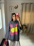Printed T-Shirt – Grey