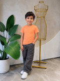 Kids Basic Tee - Light Orange