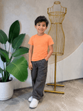 Kids Basic Tee - Light Orange