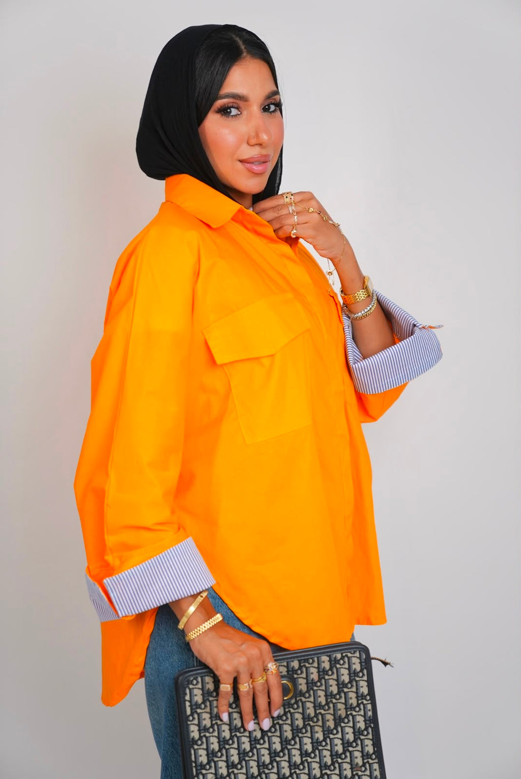 Plain Chemise – Orange