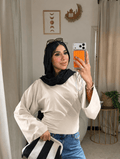 Beige Fitted T-shirt