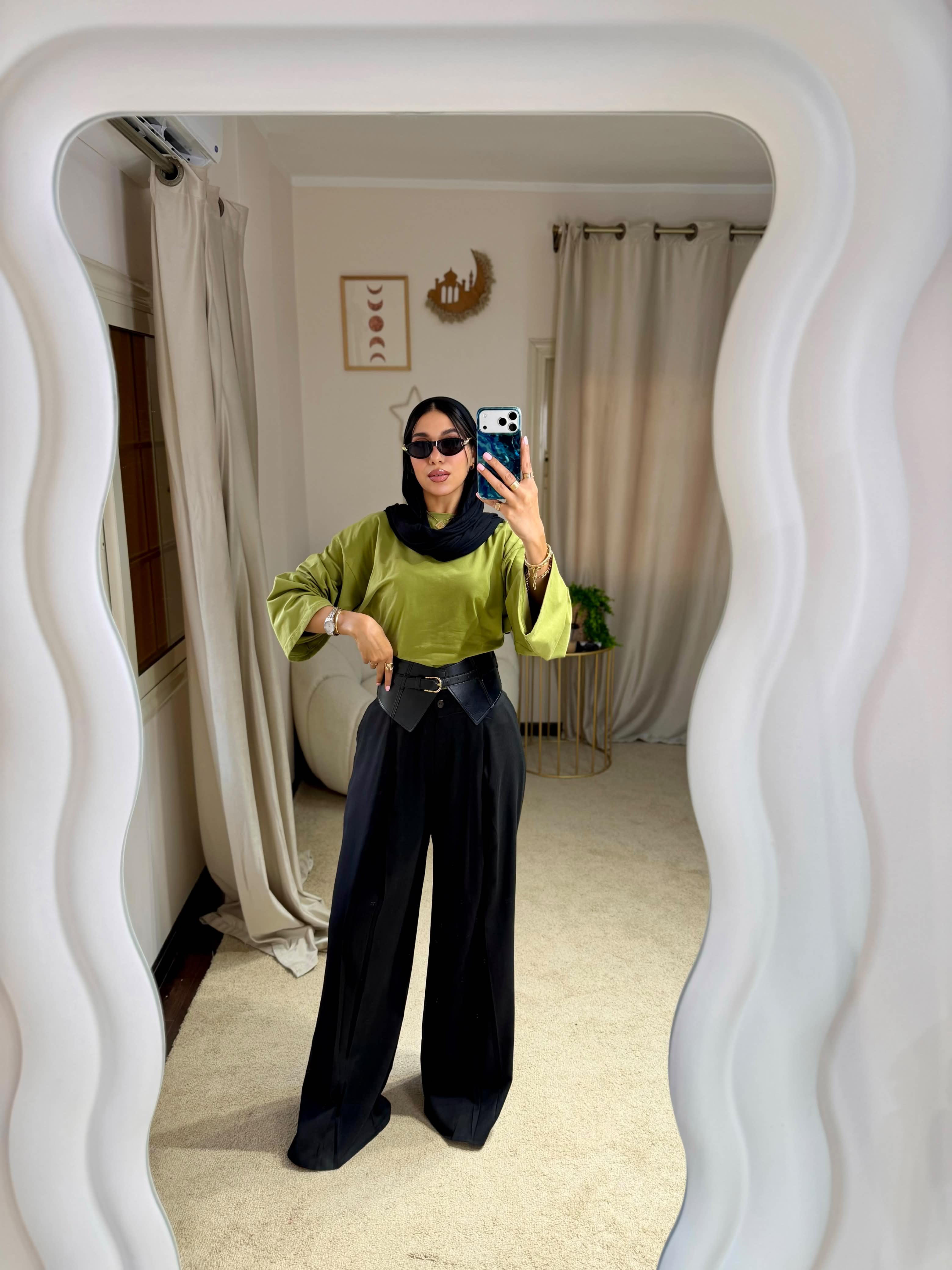 Linen Pants - Black