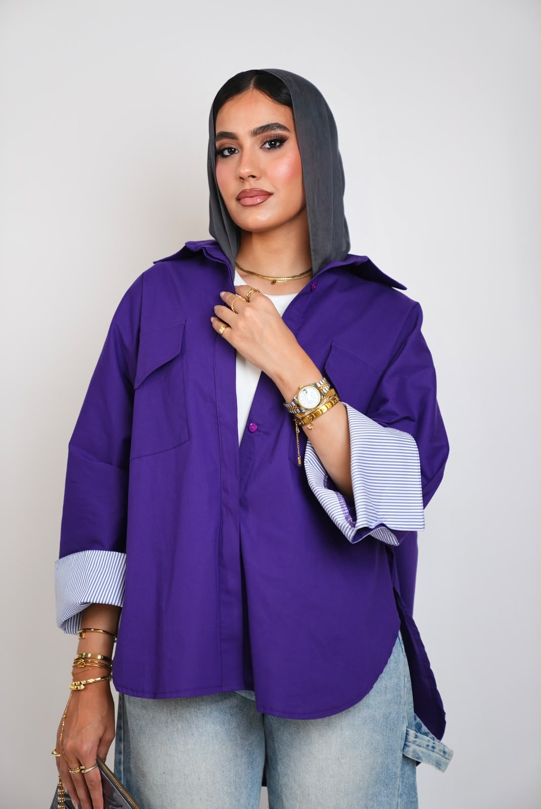 Plain Chemise – Purple
