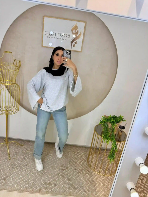 T-shirt Light grey
