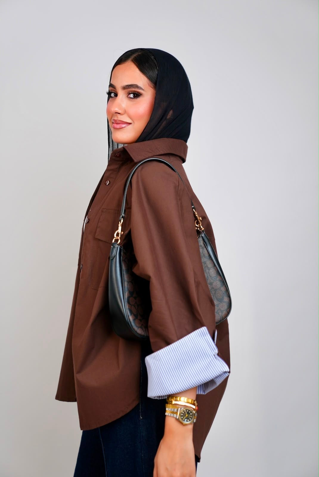 Plain Chemise – Brown