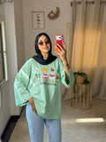 Printed T-Shirt – Mintgreen