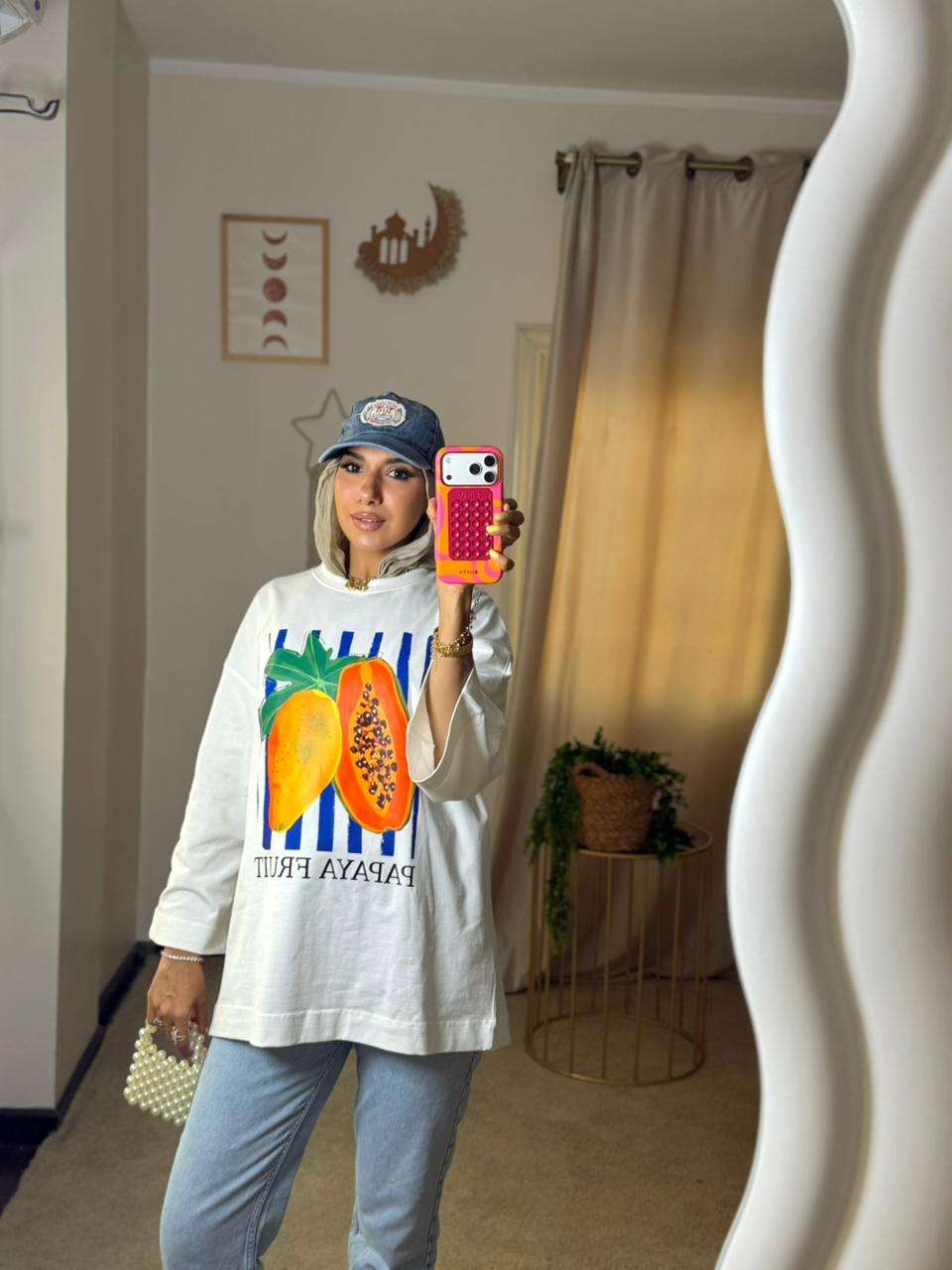 Printed T-Shirt – White