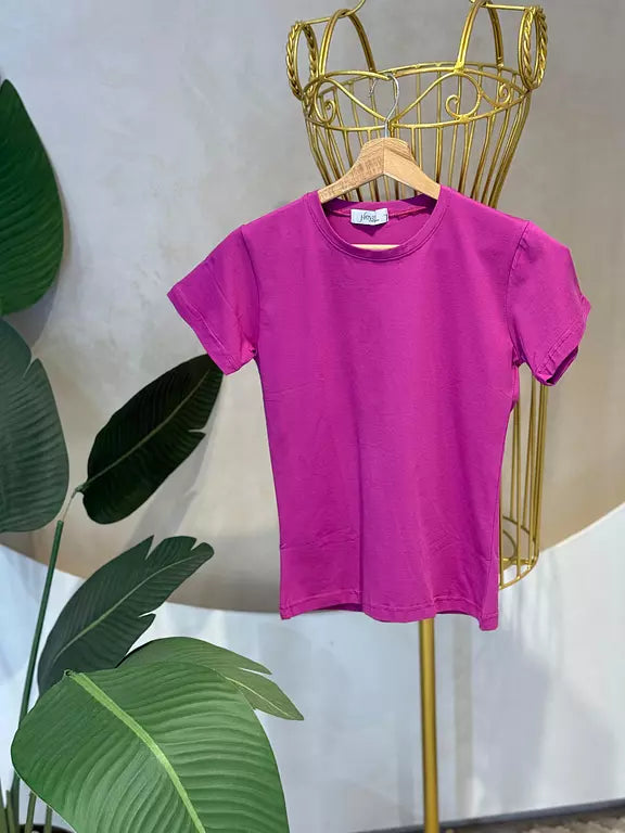 Half-Sleeve Top Grape