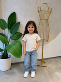 Kids Basic Tee - Beige