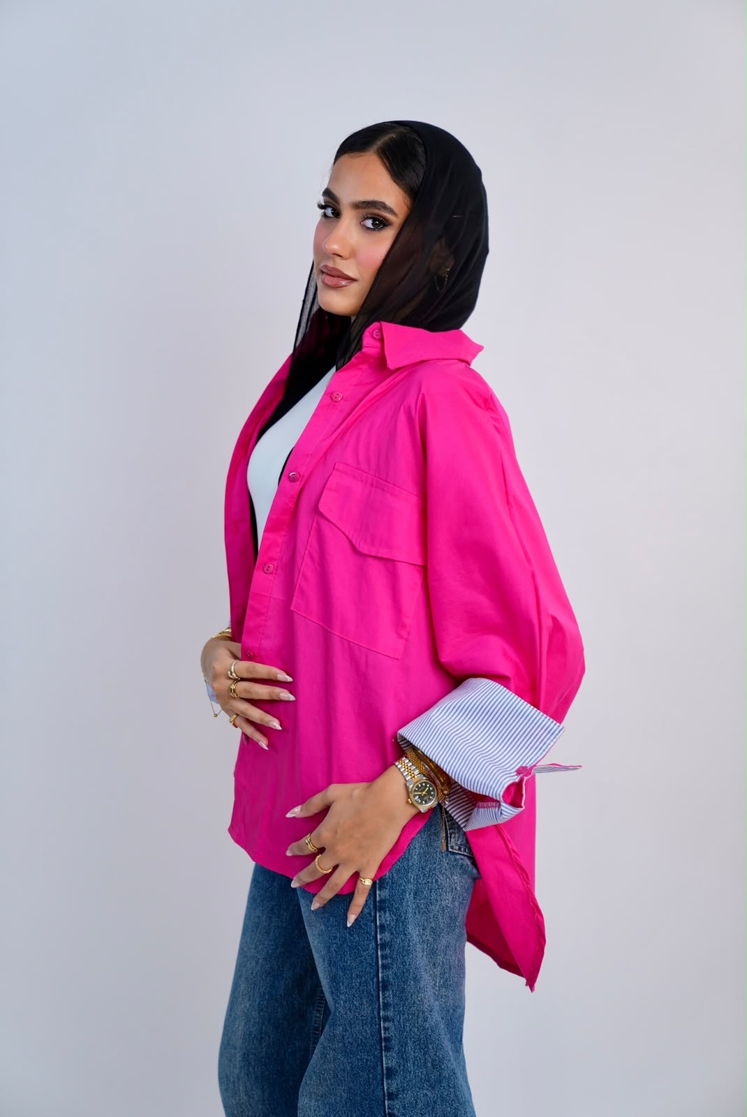 Plain Chemise – Fuchsia