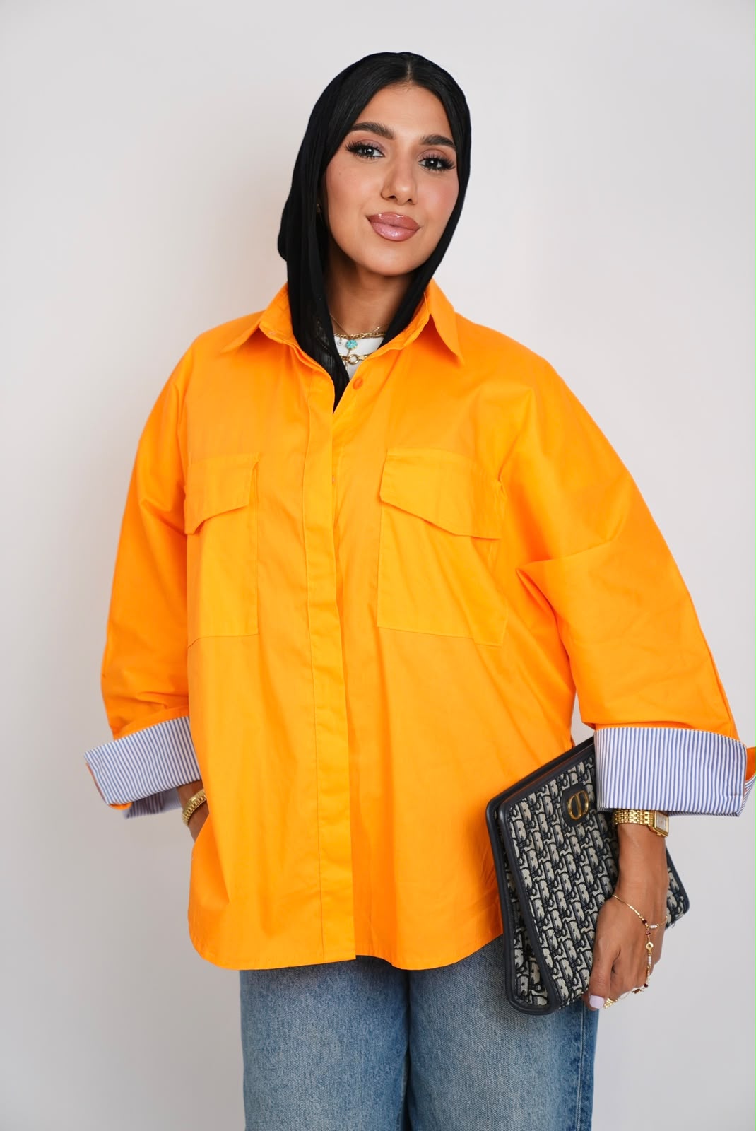Plain Chemise – Orange