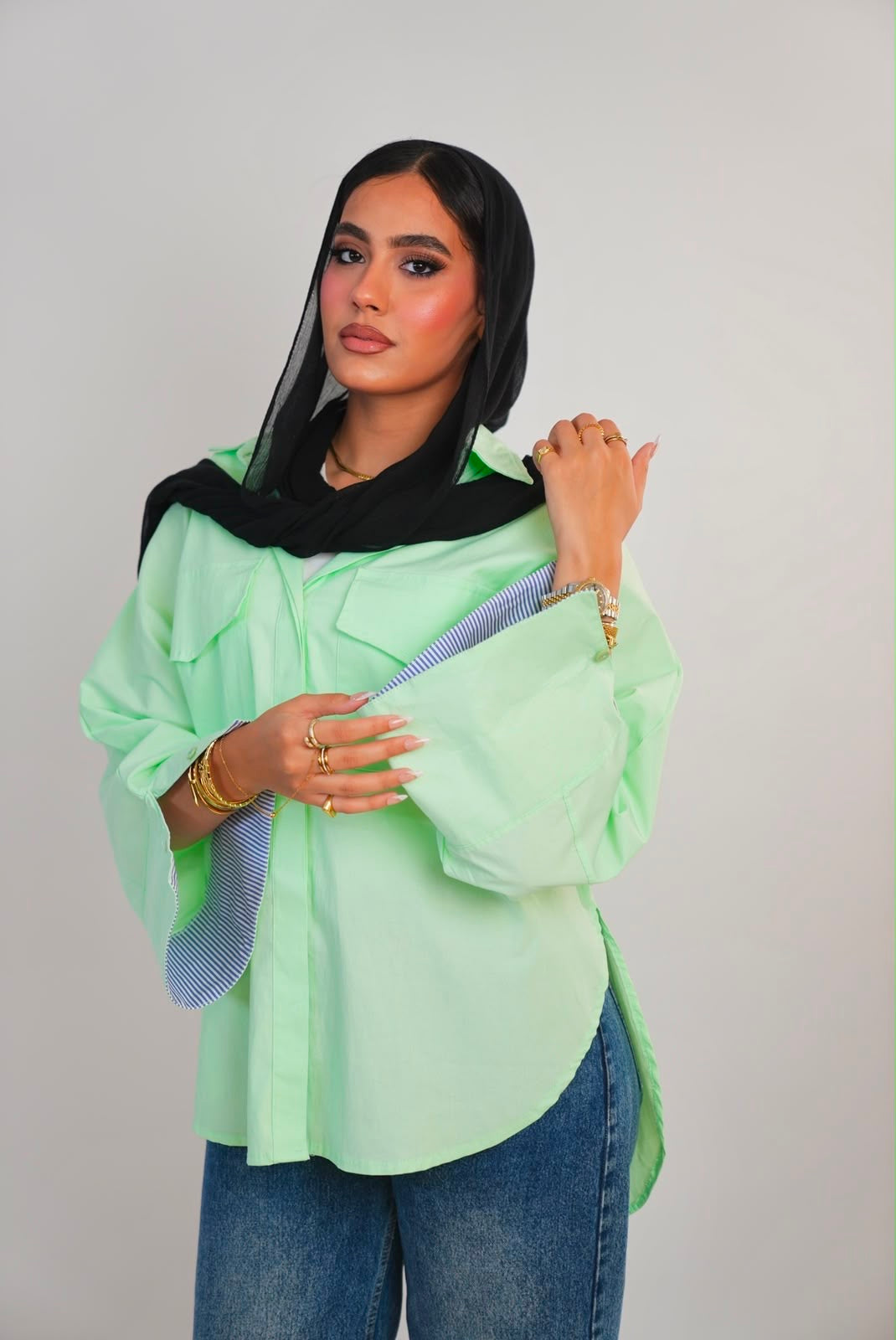 Plain Chemise – Apple Green