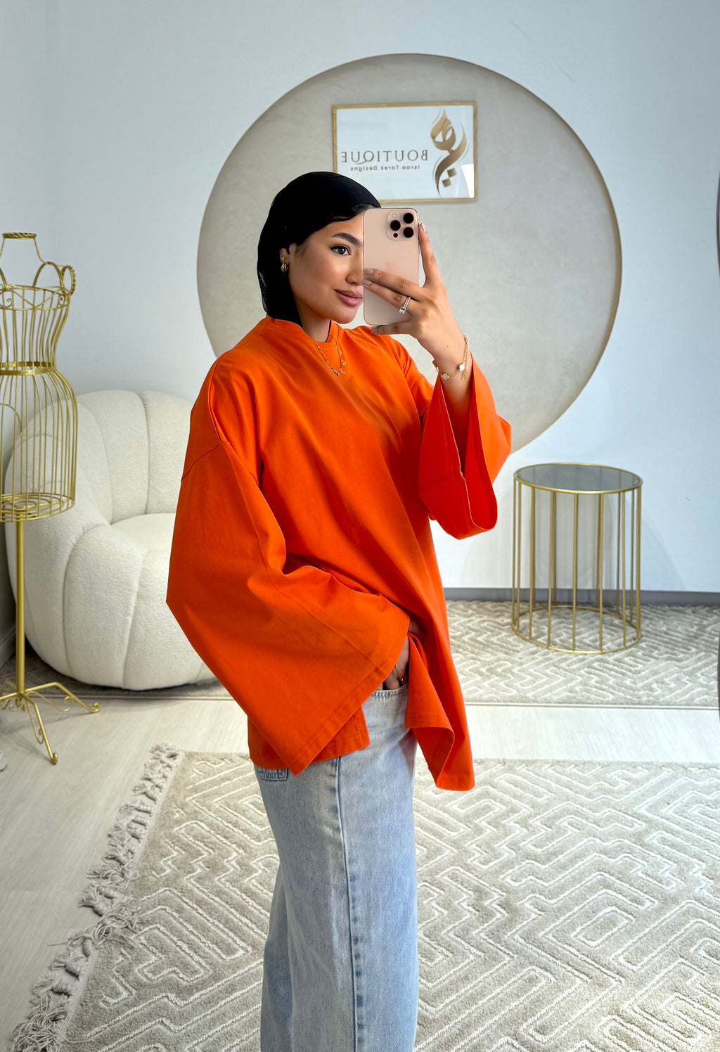 T-shirt Dark Orange