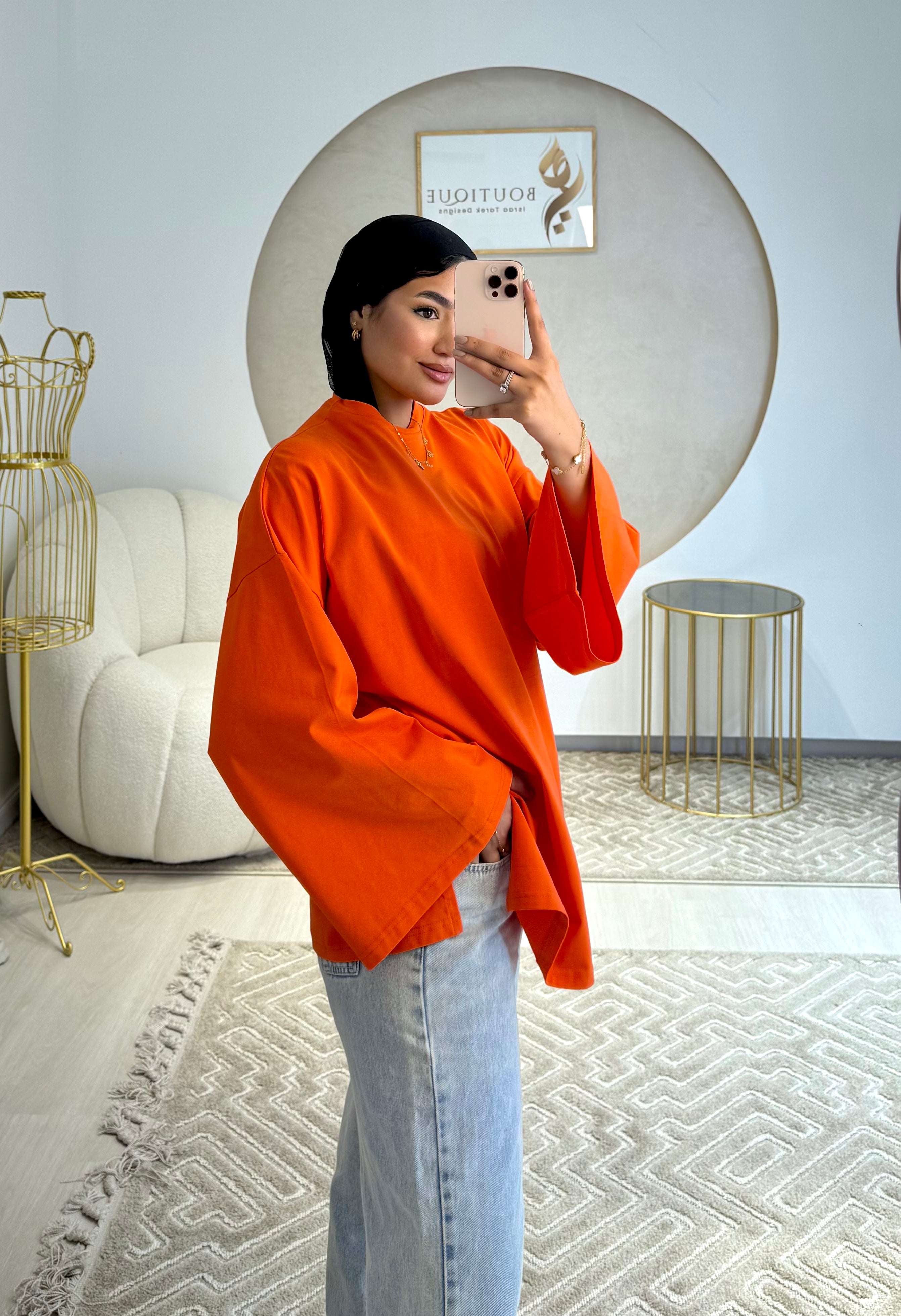 T-shirt Dark Orange