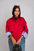 Plain Chemise – Dark Red
