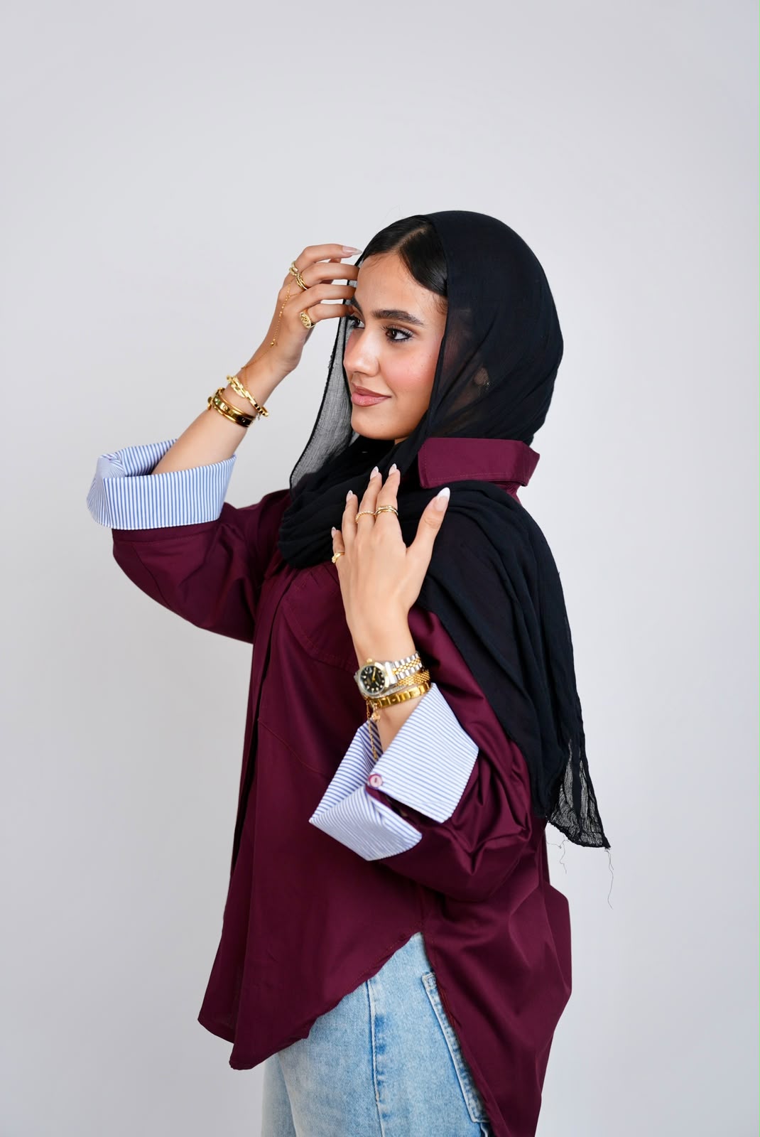 Plain Chemise – Dark Purple