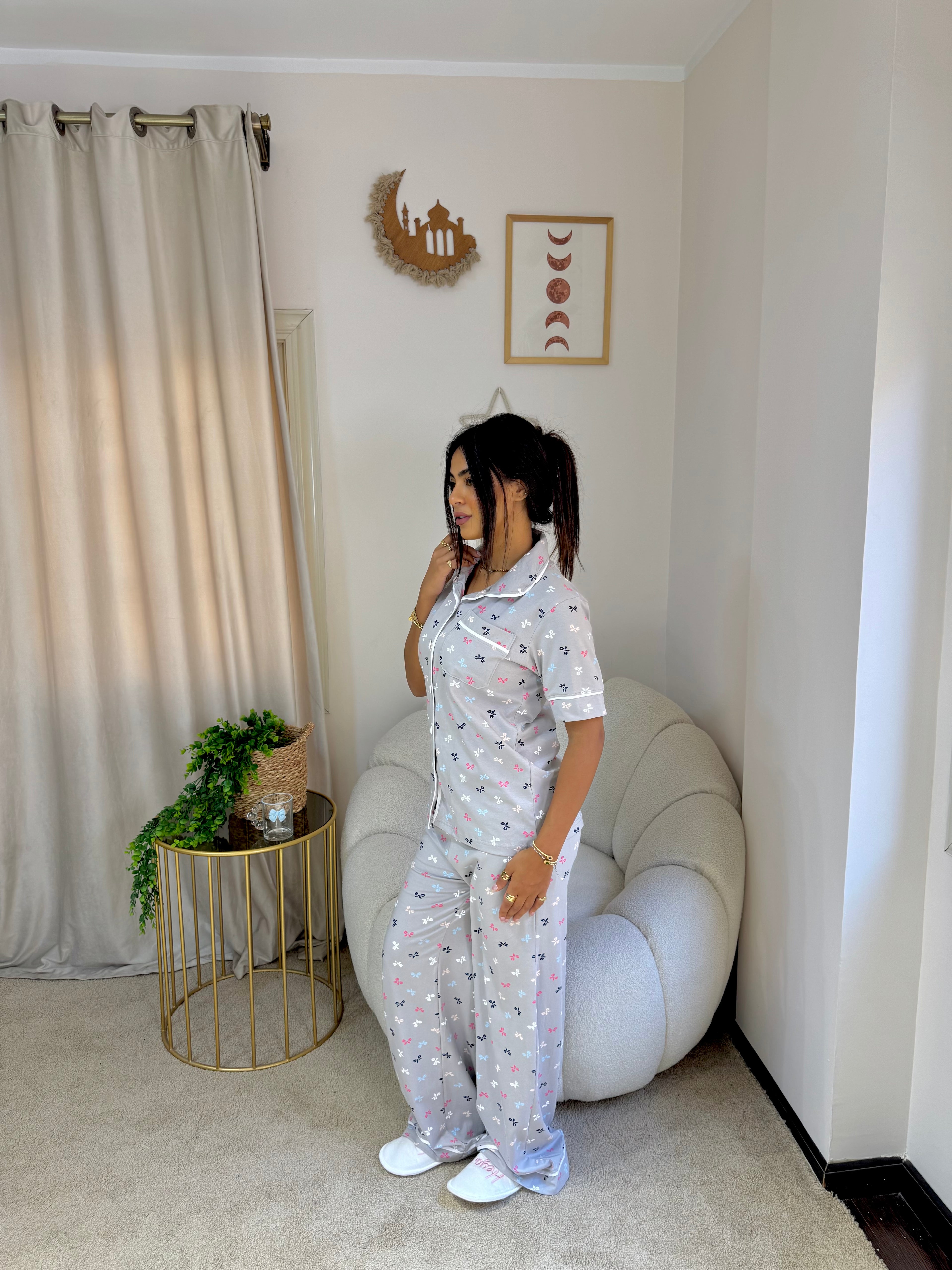 Grey Pajama Set