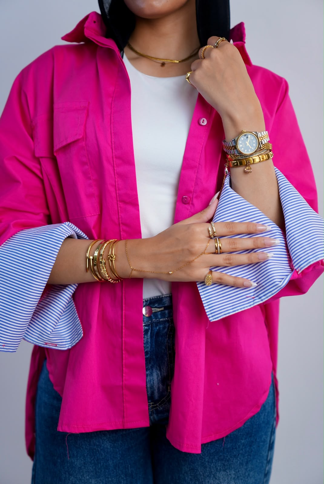 Plain Chemise – Fuchsia