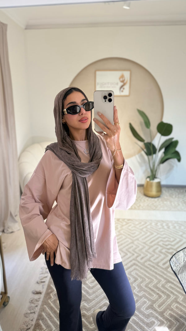 Tshirt Beige Cashmere - تيشيرت بيج كشمير