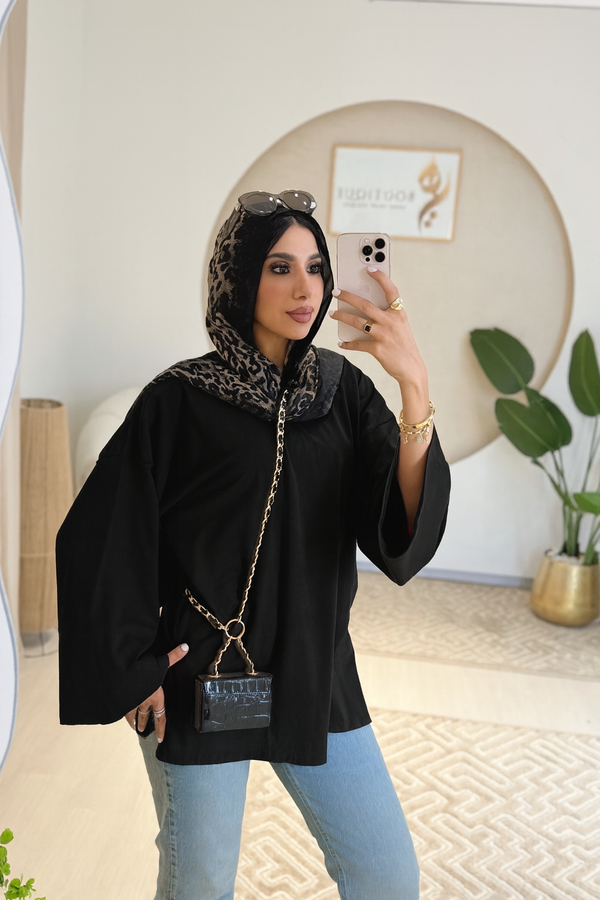 T-shirt Black - تيشيرت أسود