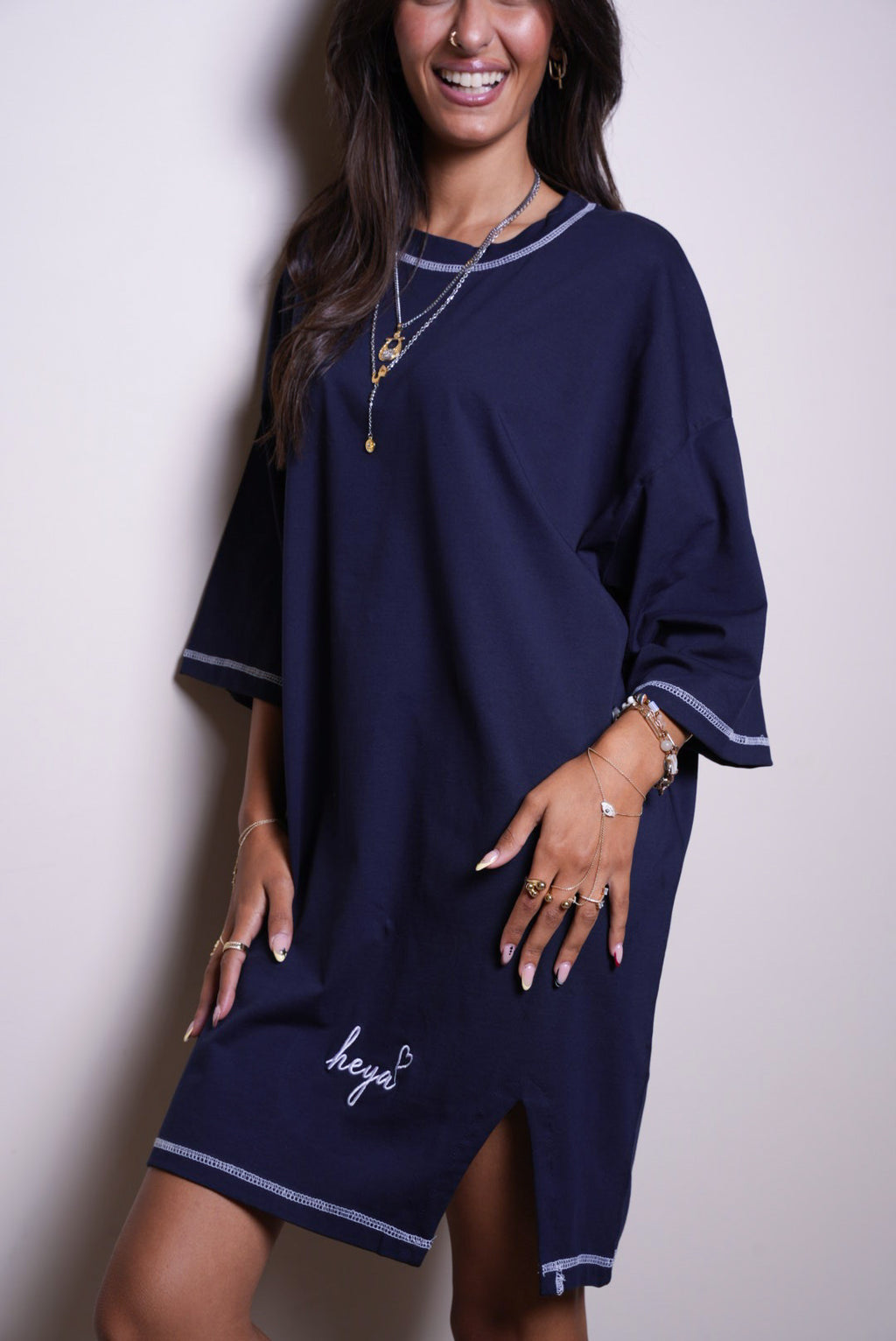 Night Shirt - Navy