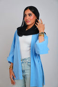 Striped Chemise - Baby Blue