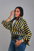 Striped Chemise - Yellow