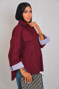 Plain Chemise – Burgundy