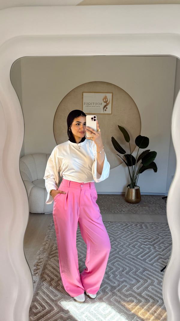 Formal Pants  Pink
